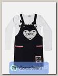 Комплект сарафан с футболкой для девочки Cool Bear 0921-1