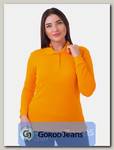 Рубашка поло женская Мос Ян Текс цвет "Оранжевый" д/р