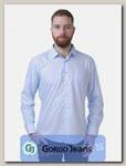 Рубашка мужская однотонная Platin LU-3908