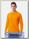 Рубашка поло мужская Мос Ян Текс цвет "Оранжевый" д/р