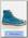 Кеды женские высокие. CONVERSE 142368-C бирюза