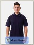 Рубашка поло мужская Мос Ян Текс цвет "Темно-синий" с полосками