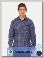 Рубашка мужская утепленная Sainge 5906-6